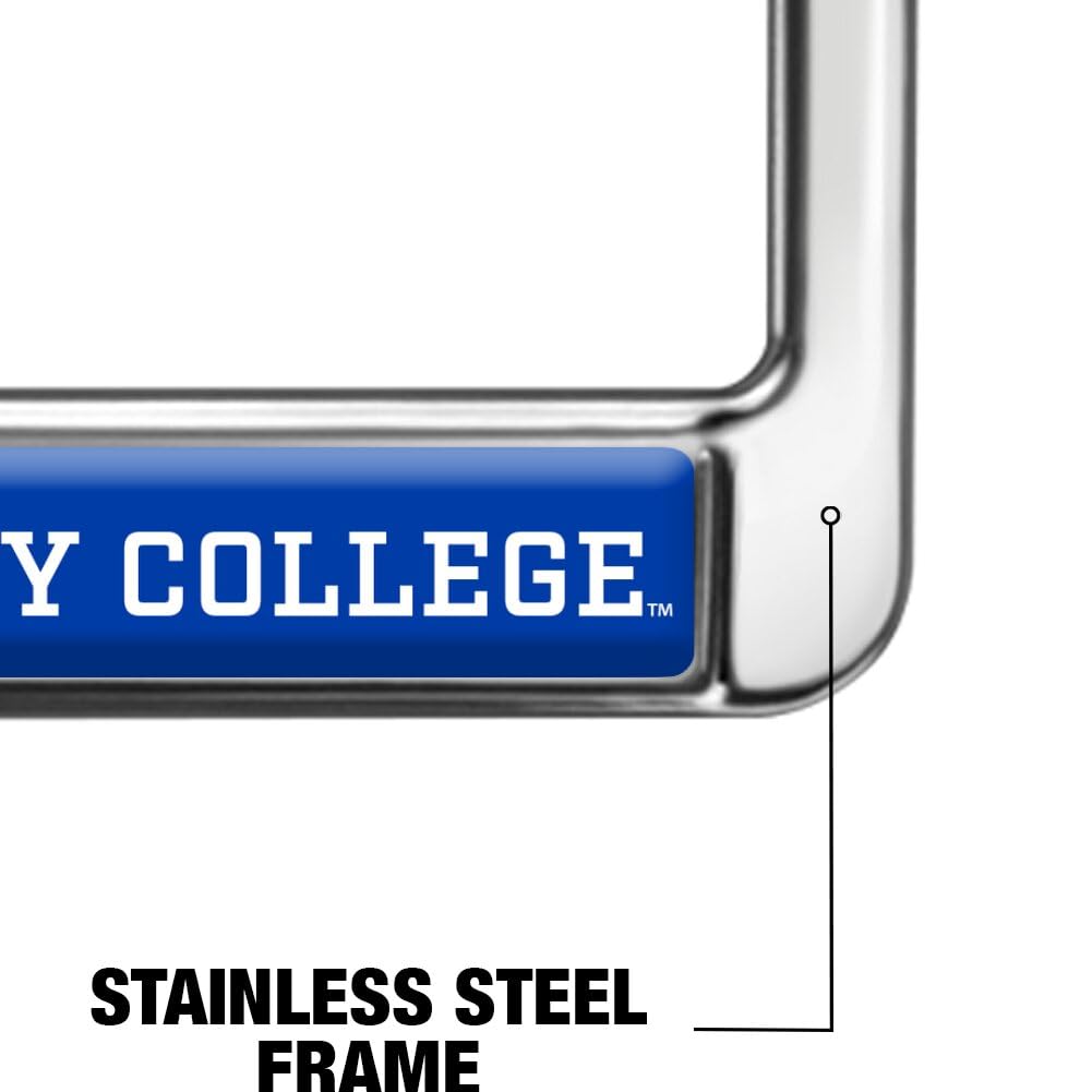 Borough of Manhattan Community College Alumni Full Size Standard License Plate Metal Frame