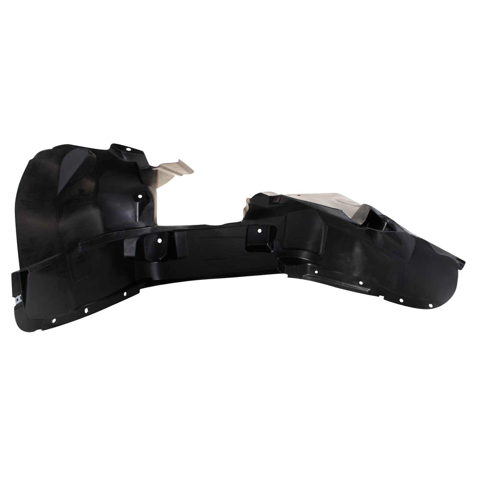 Trq Front Inner Fender Liner Set Compatible With 2017-2022 Jeep Compass Ch1248189 Ch1249189