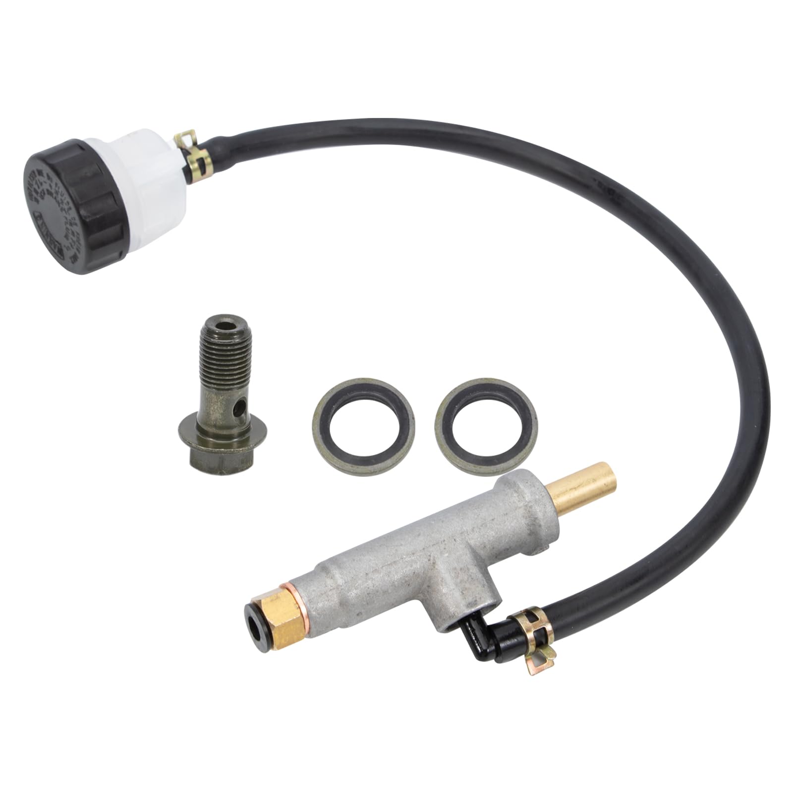 Rear Brake Master Cylinder Fits For Polaris Sportsman 335 400 450 500 600 700 800 Magnum 325 330 Scrambler Trail Blazer Trail Boss Worker Xplorer 1910301 1910311 1910791 1910790 1911113