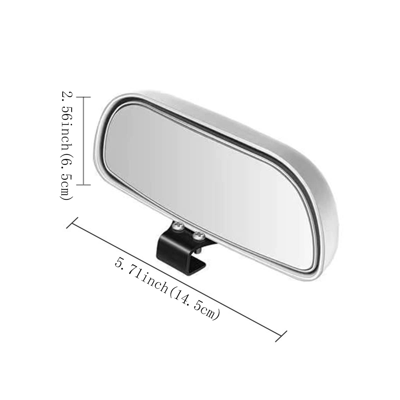 Berfi Life Blind Spot Mirror For Car 1 Pack, Rectangle Rear View Hd Glass Wide Angle Mirror, Auto Interior Mirror For Cars Truck