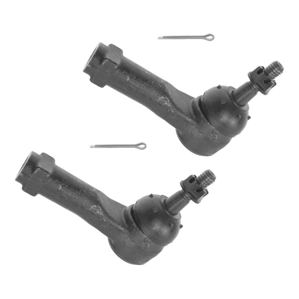 TRQ Front Outer Tie Rod Set Compatible with 2005-2010 Chevrolet Cobalt 2005-2009 Equinox 2006-2011 HHR 2007-2009 Pontiac G5 2006