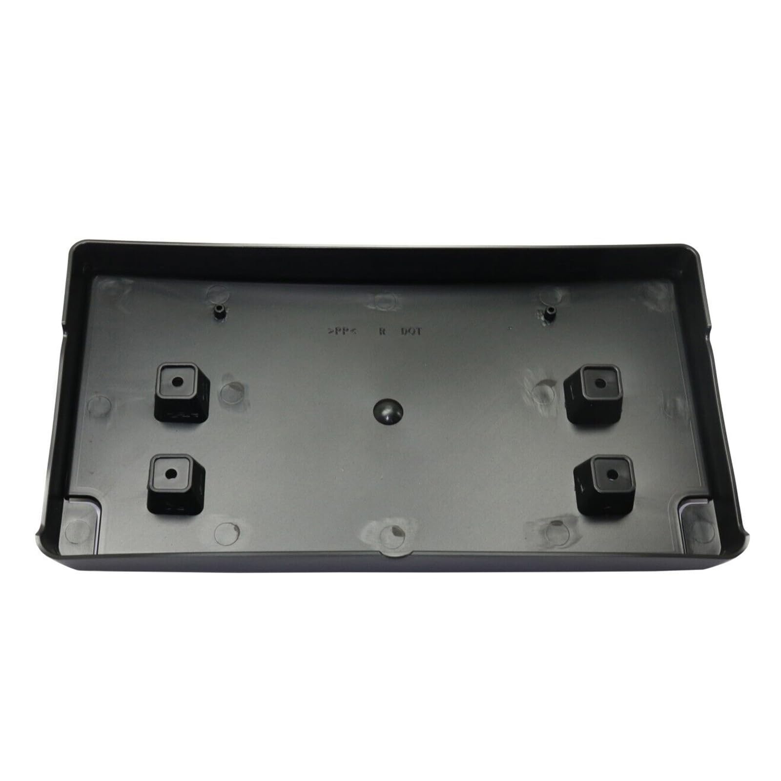 Front License Plate Frame Front Bumper License Plate Holder Mounting Bracket Cover For Jeep Wrangler Jl Jlu Gladiator Jt 2018-2024 (For Steel Bumper Only) Replace # 68295610Aa Ch1068150