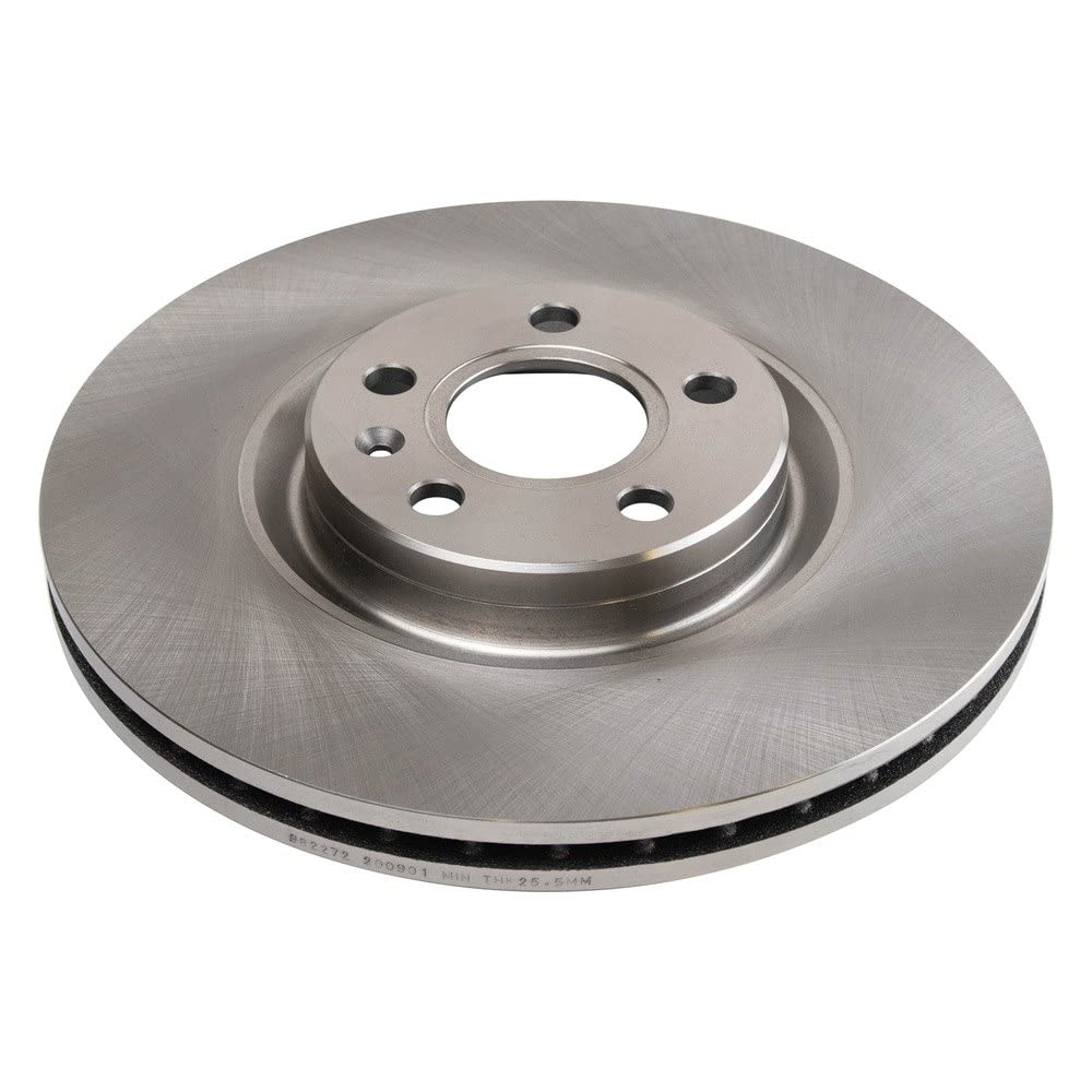 Trq Front Brake Rotors Set Vented Compatible With 2019-2020 Volvo S60 2017-2020 S90 V60 2020 V60 Cross Country 2018-2020 V90 V90