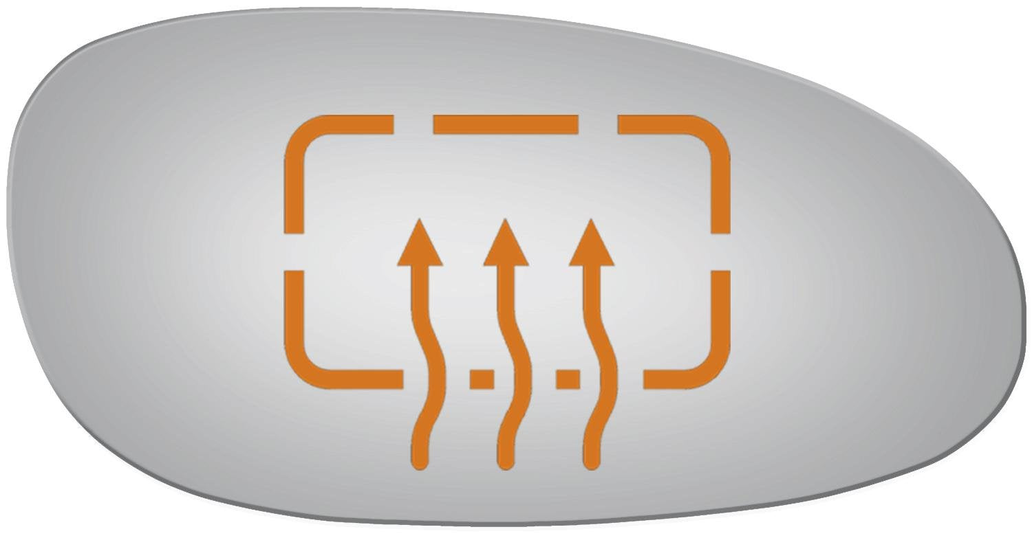 Burco 3241H Convex Passenger Side Power Replacement Mirror Glass Heated for 1997-2004 BUICK CENTURY, 1997-2004 BUICK REGAL, 1998-2002 OLDSMOBILE INTRIGUE