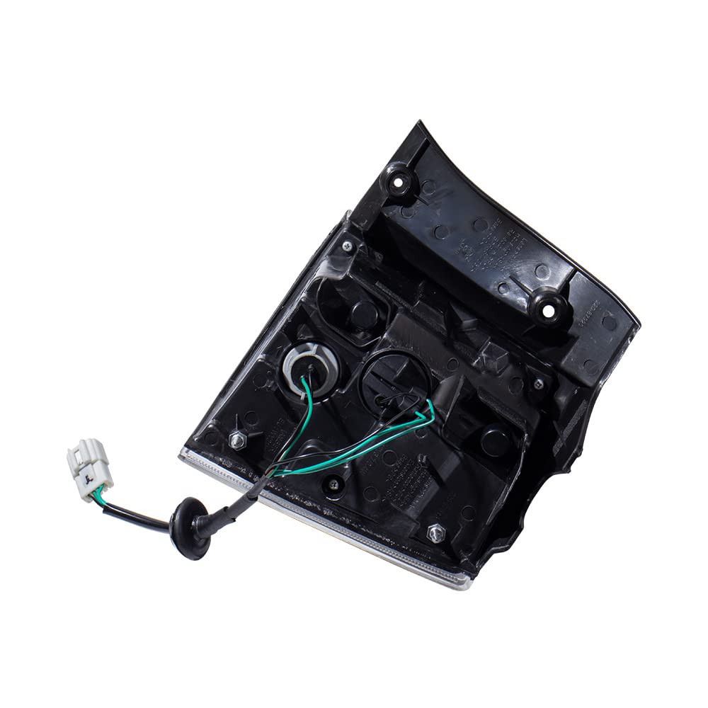 Astra Depot Left Brake Stop Tail Light Turn Signal Lamp Compatible With 2007-2013 Mitsubishi Outlander Ex Driver Side Taillamp
