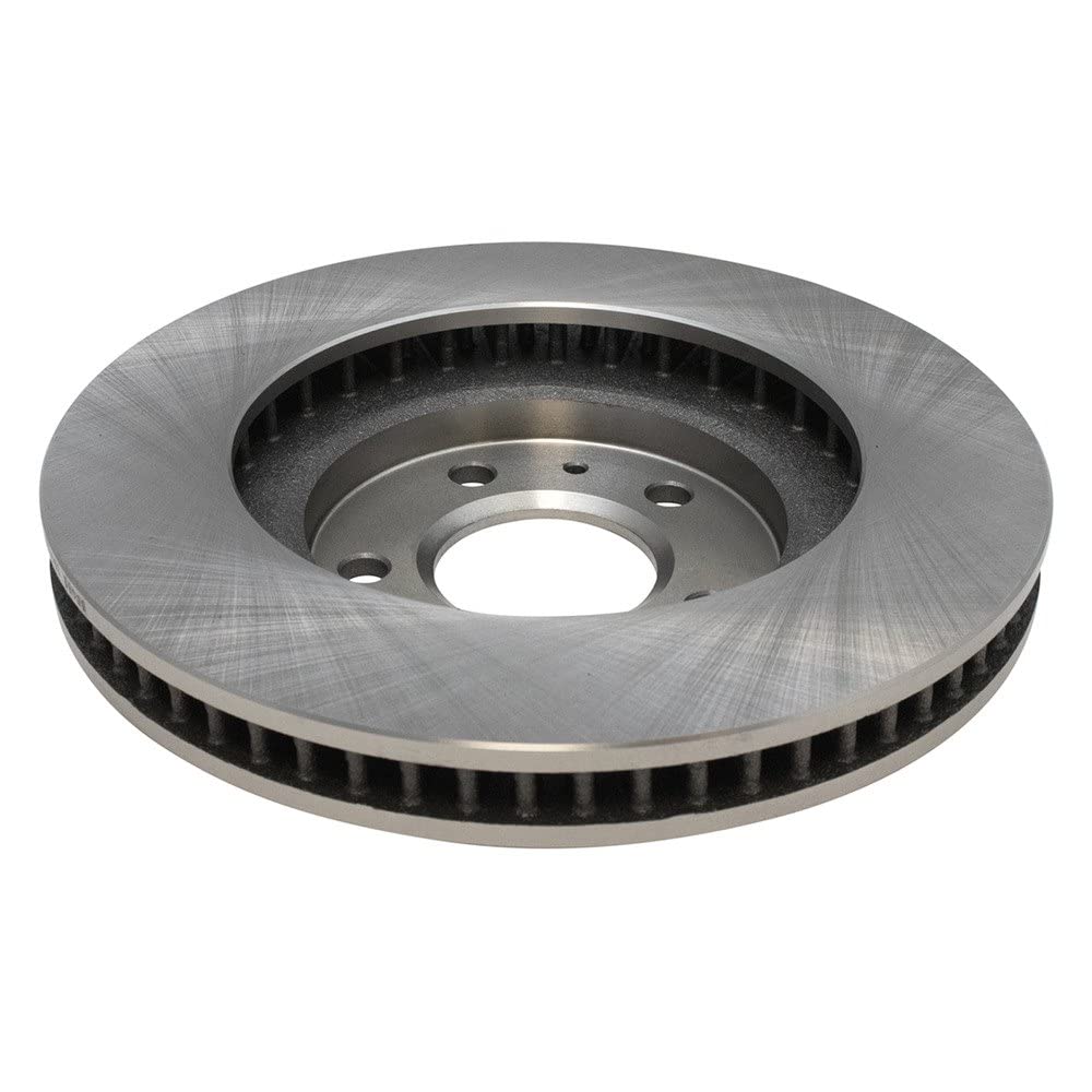 Trq Front Brake Rotors Set Vented Compatible With 2003-2007 Cadillac Cts