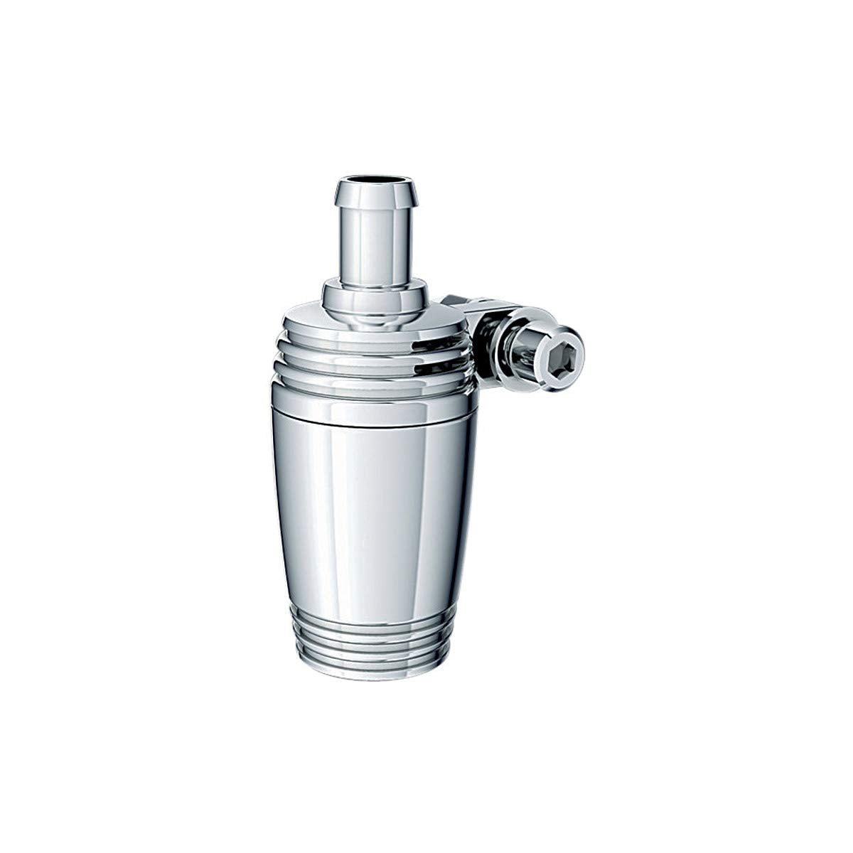 Kuryakyn 9931 Bluegrass Breather Catch Tank for Harley-Davidson Motorcycles, Chrome