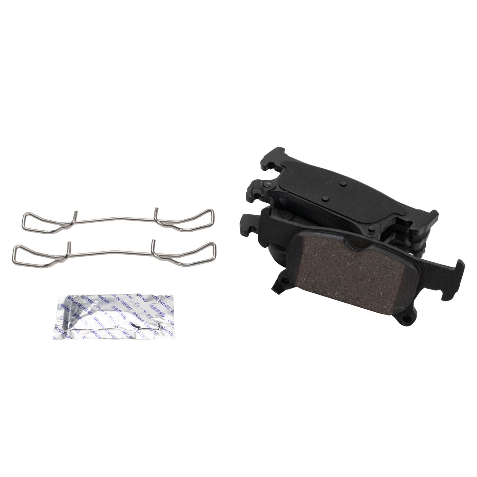 TRQ Rear Brake Pads Ceramic Compatible with 2017-2019 Buick Envision