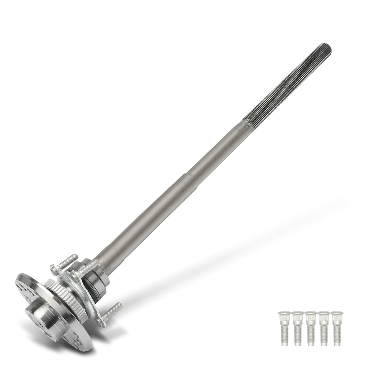 A-Premium Rear Axle Shaft Assembly with Axle Bearing and Seal Compatible with Jeep Wrangler 2007-2011 3.8L, Wrangler 2012-2018 3
