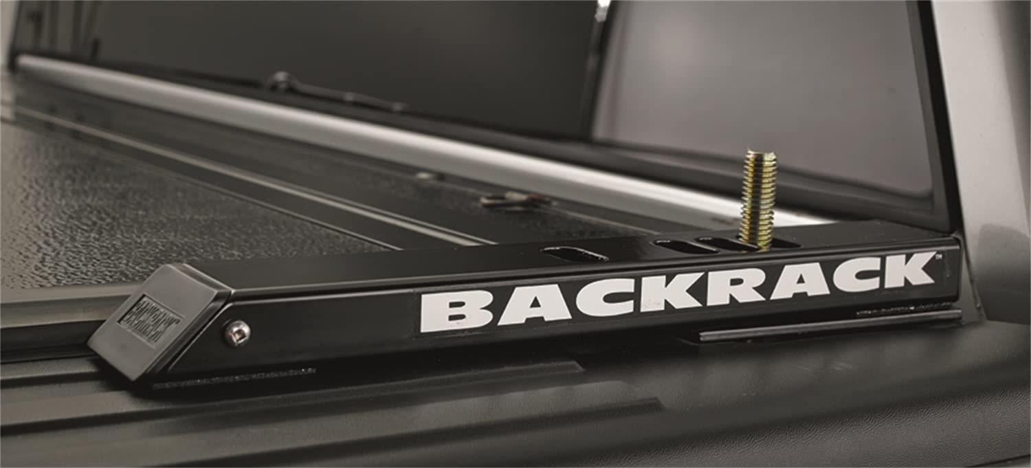Realtruck Backrack Tonneau Adapter Kit | Black, No Drill | 92521 | 2017-2020 Ford F-250/F-350/F-450