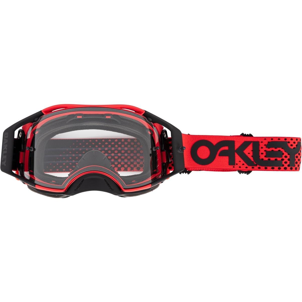 Oakley Airbrake MX Goggle, Moto Red B1B w Clear