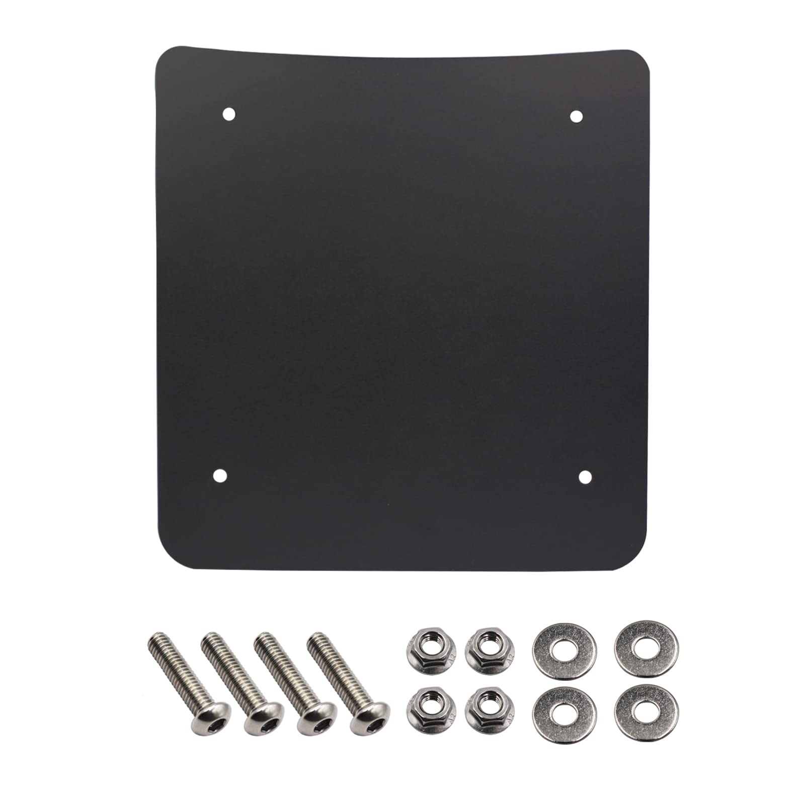 Tour Pack Plate, Inner Metal Base Plate Kit, Laser Cut Fit For 2014+ Harley Touring Razor Chopped King Tour Pak