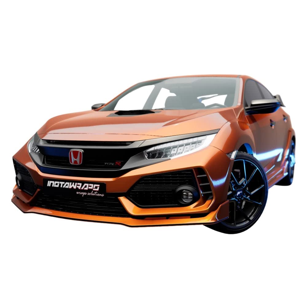3M Car Wrap Roll 2080 Gloss Liquid Copper | G344 | (5Ft X 1Ft (5 Sq/Ft)) | Automotive Vinyl Wrap For Cars - Car Interior Wrap &