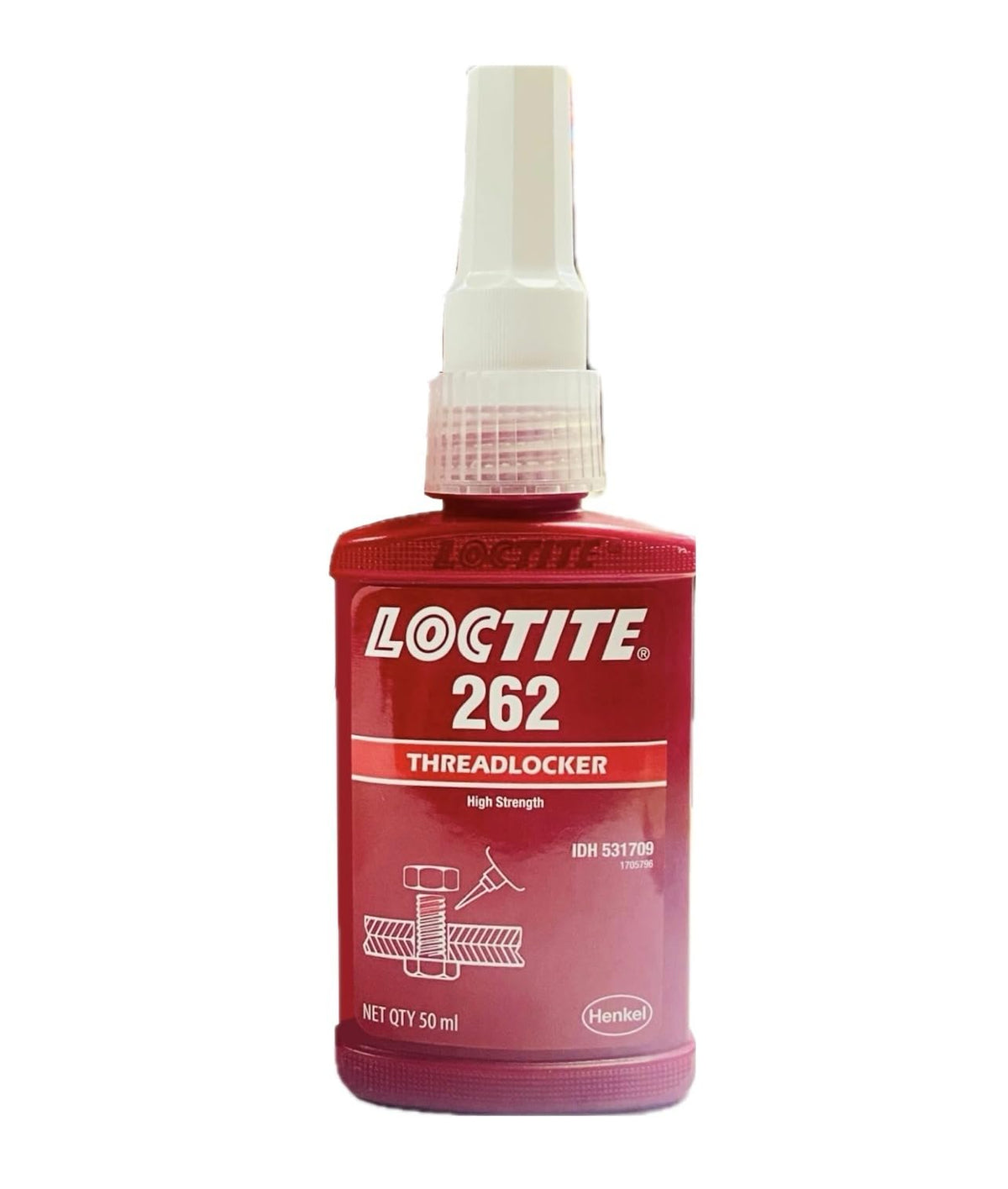 Henkel Loctite 262 High/Med Strength Metal Bonding Adhesive, 50 ML