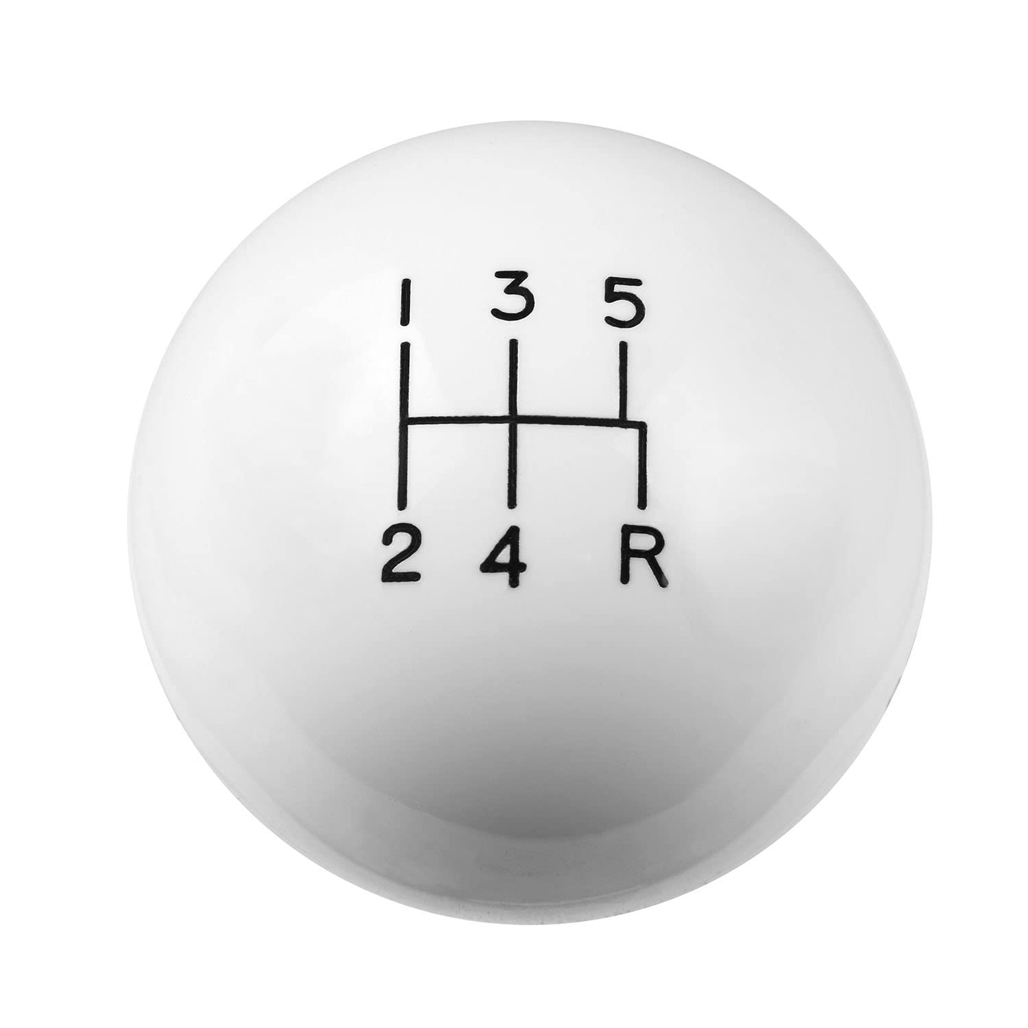 Hurst 1630014 White 5-Speed Classic Shifter Knob