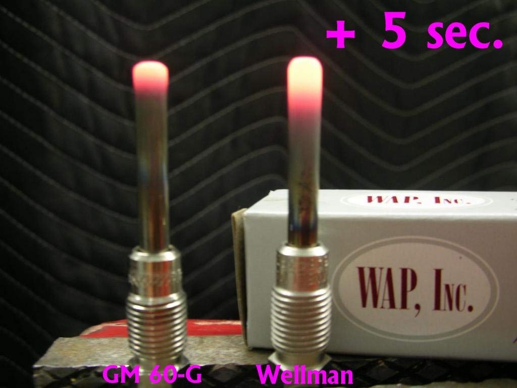 Wellman Glow Plugs For Chevy Gmc 6.5 & 6.2 L Diesel Fast Start Wellman (Set Of 8) 2500 3500