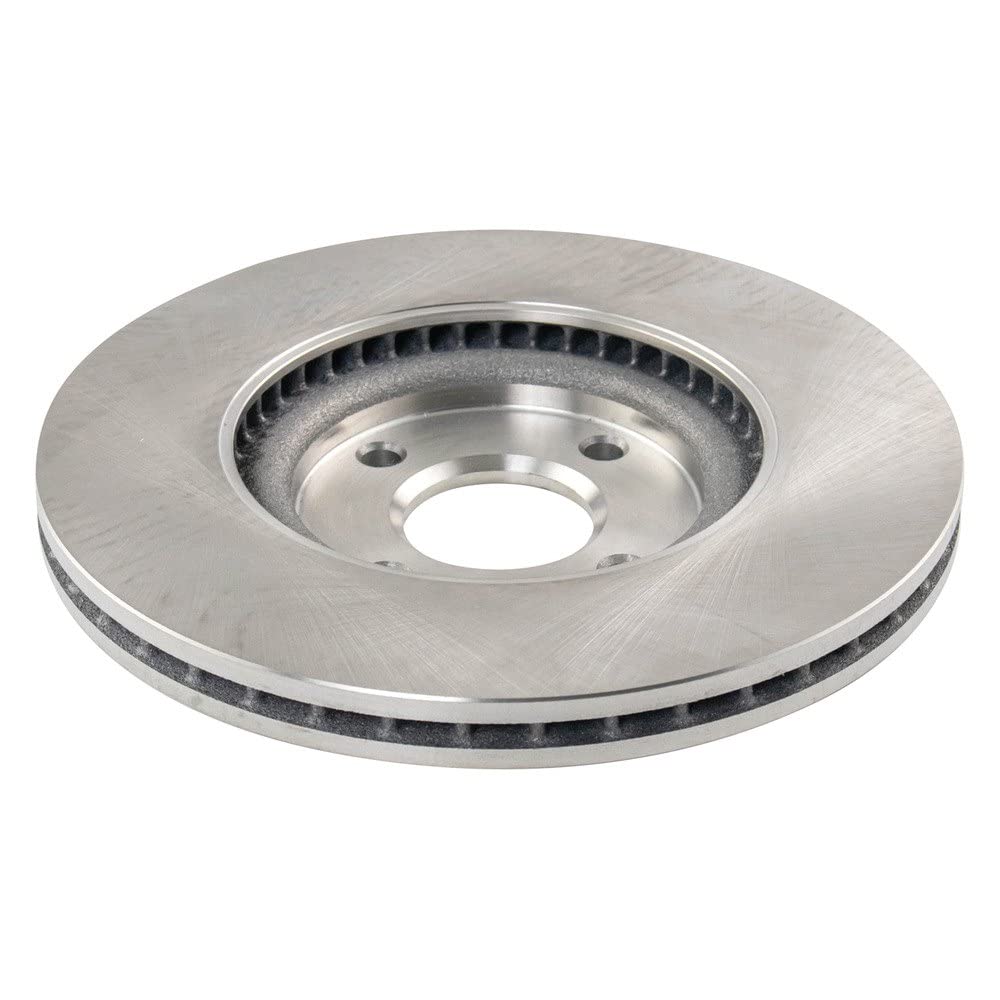 Trq Front Brake Rotors Set Vented Compatible With 2018-2022 Ford Ecosport