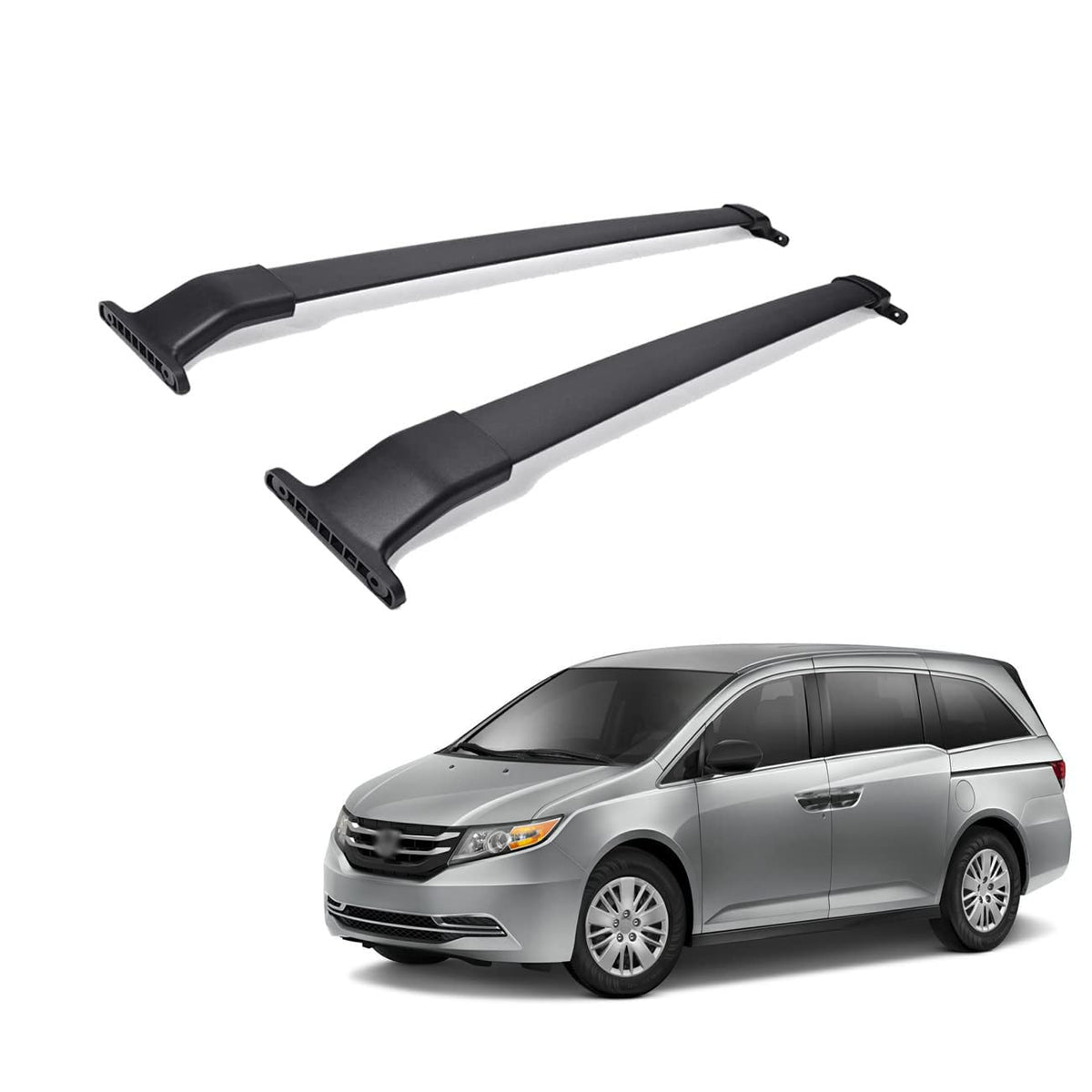 ALAVENTE Roof Rack Crossbars Compatible for Honda Odyssey 2011-2017 Luggage Rack Rails for Odyssey 11-17 (Side Rails Needed)