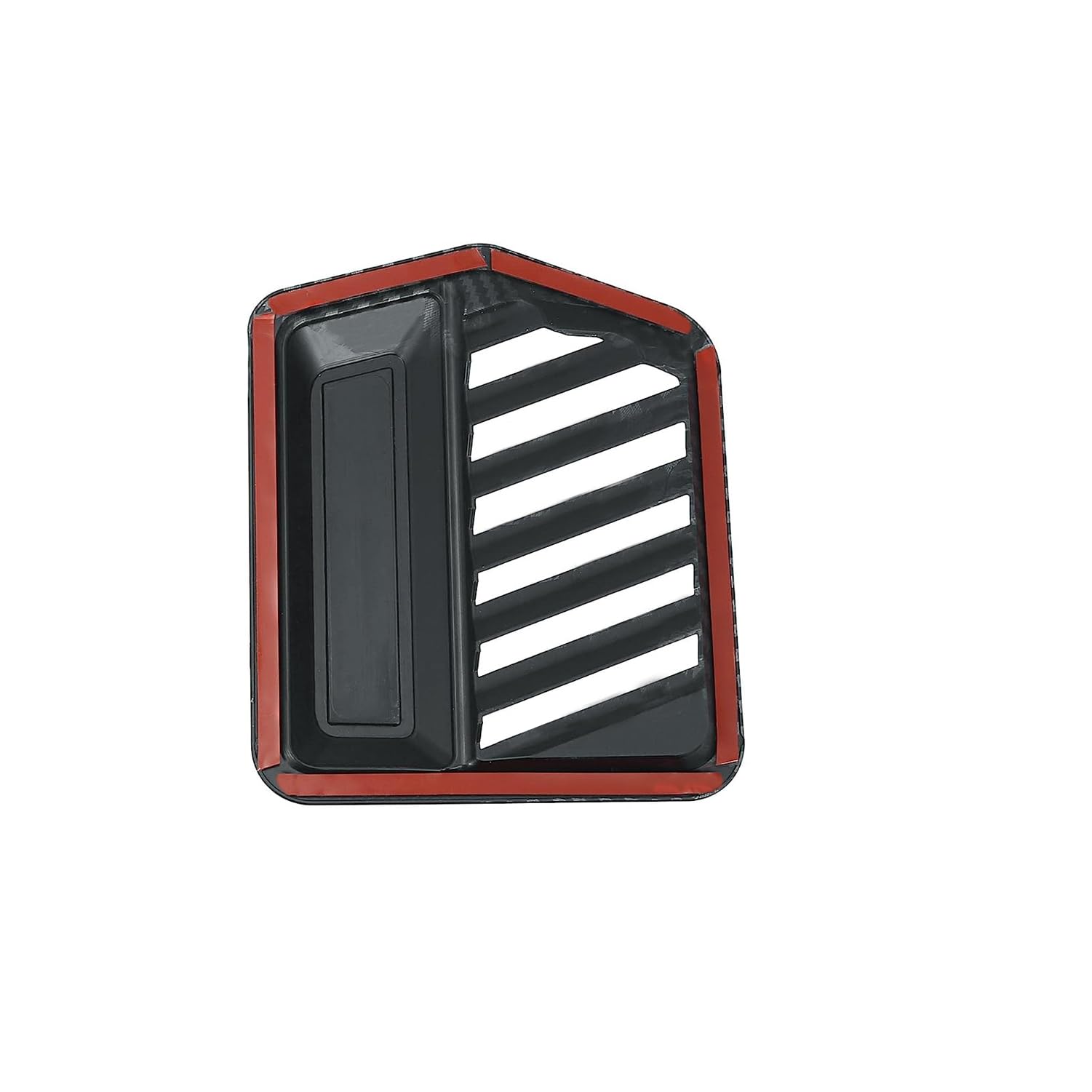 Keptrim For F-150 Abs Carbon Fiber Side Air Conditioning Vent Outlet Trim For 2015-2020 Ford F150, 2Pcs