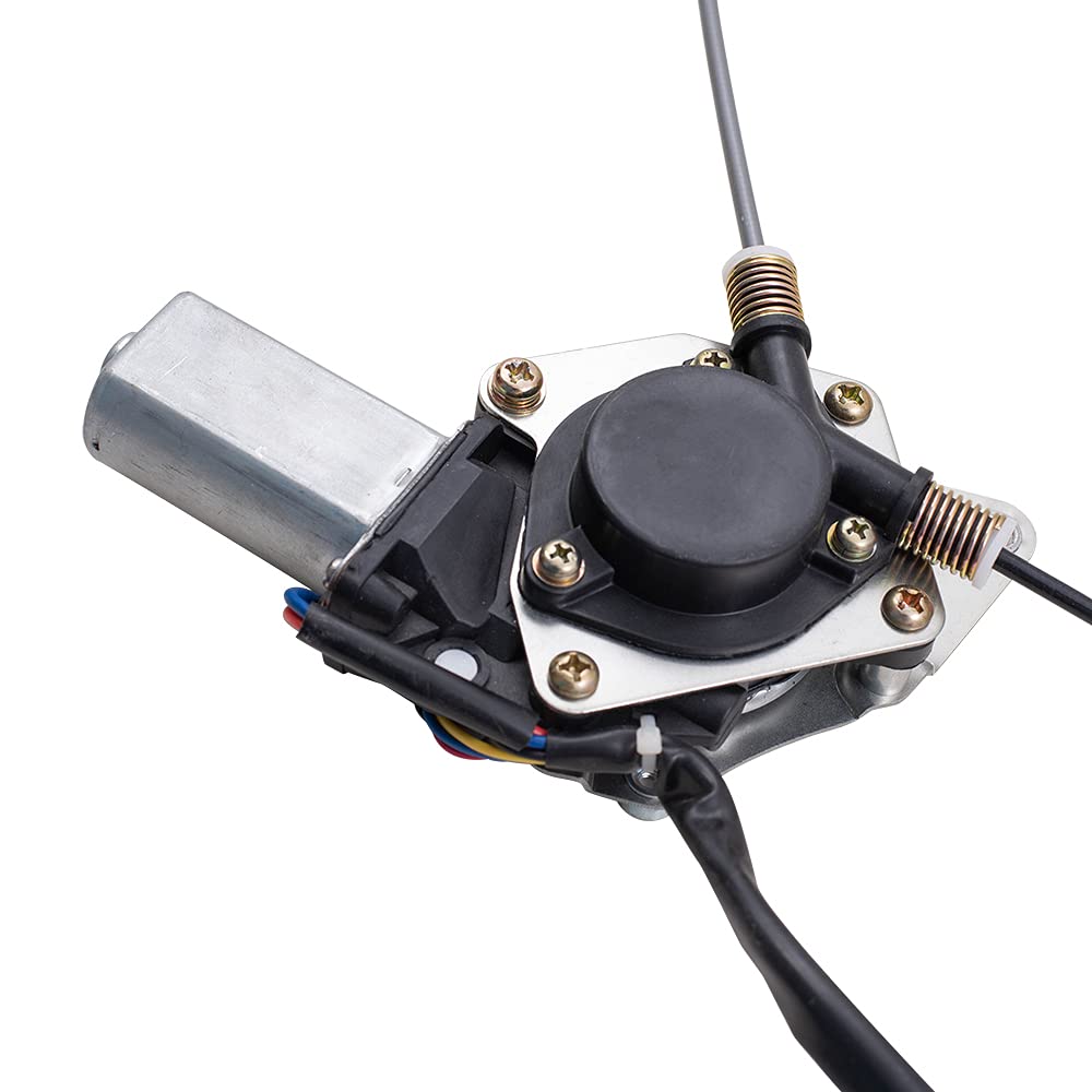 Brock Replacement Drivers Front Power Window Lift Regulator W/Motor 6 Pin Connector Assembly Compatible With 10-14 Legacy Outback 61041Aj03B