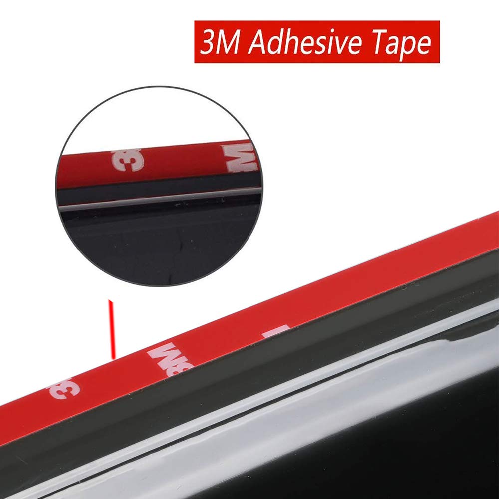 Window Visors Rain Guards Smoke Side Car Window Deflectors for 2017-2024 Mazda CX-5, CX5 Window Sun Rain Wind Vent Guards Shade