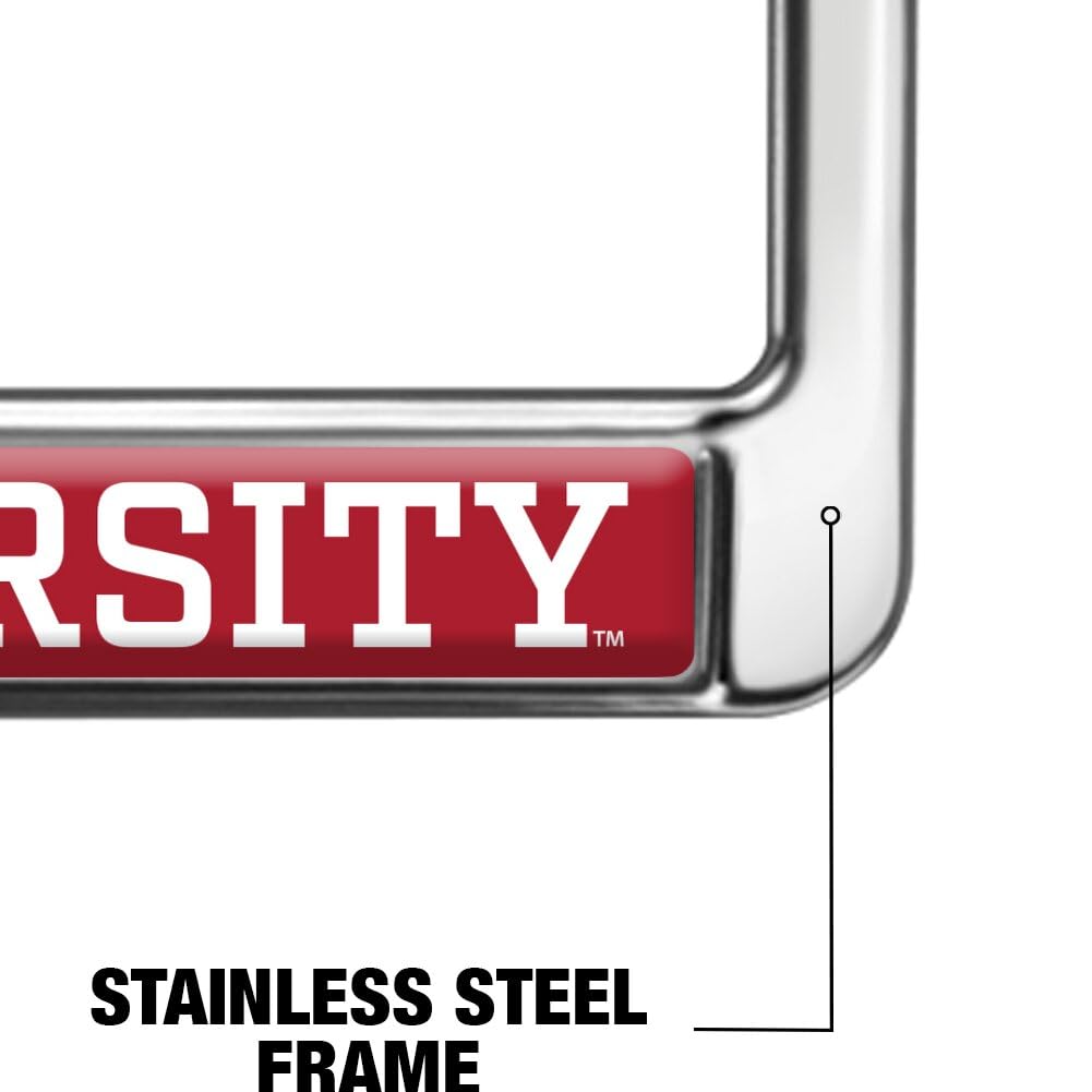 Mansfield University Alumni Full Size Standard License Plate Metal Frame