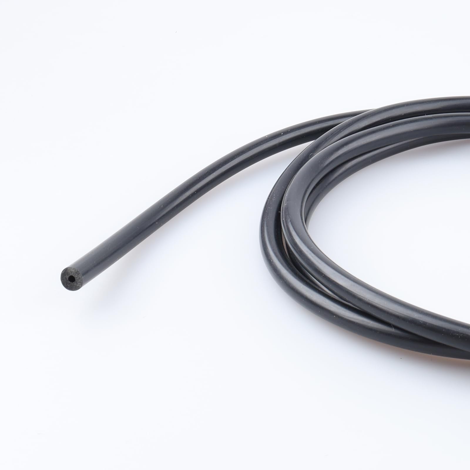 AC PERFORMANCE ID 1/12'' (2mm) Silicone Vacuum Tubing Hose 5FT (1.5 Meter), 130 PSI Maximum Pressure Black