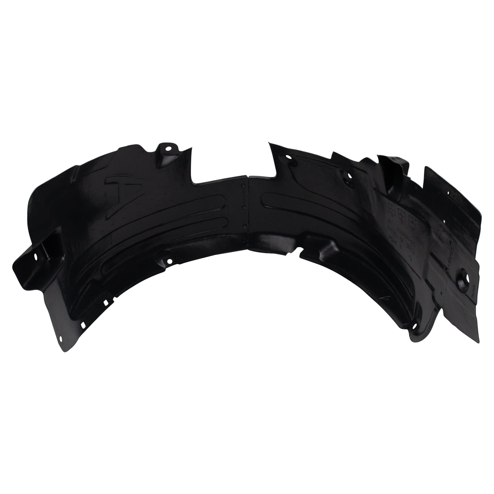 Trq Front Inner Fender Liner Set Compatible With 2010-2013 Hyundai Tucson Hy1248121 Hy1249121