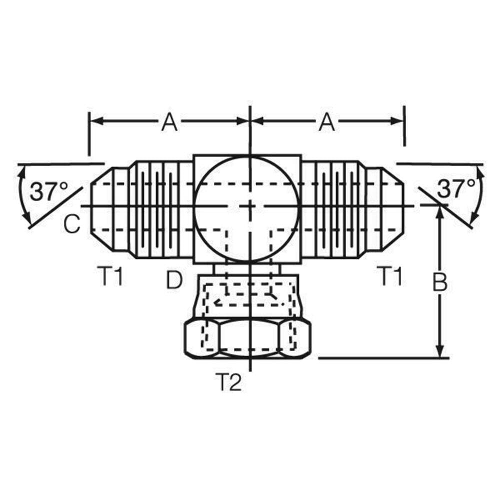 Dayco 145818 Hydraulic Coupling/Adapter