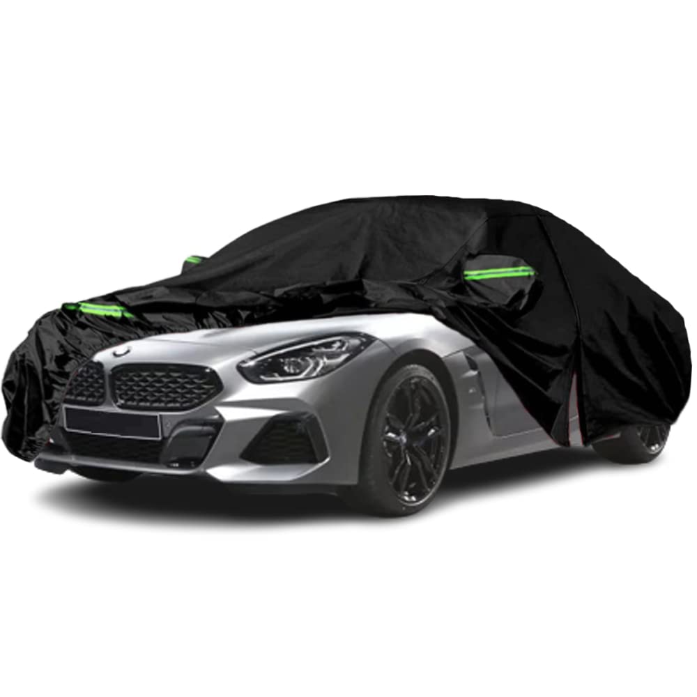 LTDNB Waterproof Car Covers Compatible with 2010-2024 BMW Z4, All Weather Custom-fit Car Cover with Zipper Door for Rain Snowpro