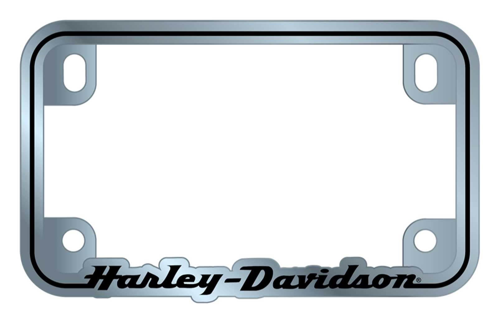 Chroma Cg42901 Harley-Davidson Script Chrome Motorcycle Frame