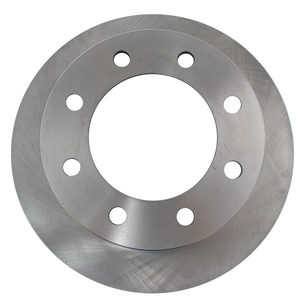 Trq Rear Brake Rotors Set Solid Compatible With 2000-2005 Ford Excursion 1999-2004 F-250 Super Duty F-350 Super Duty