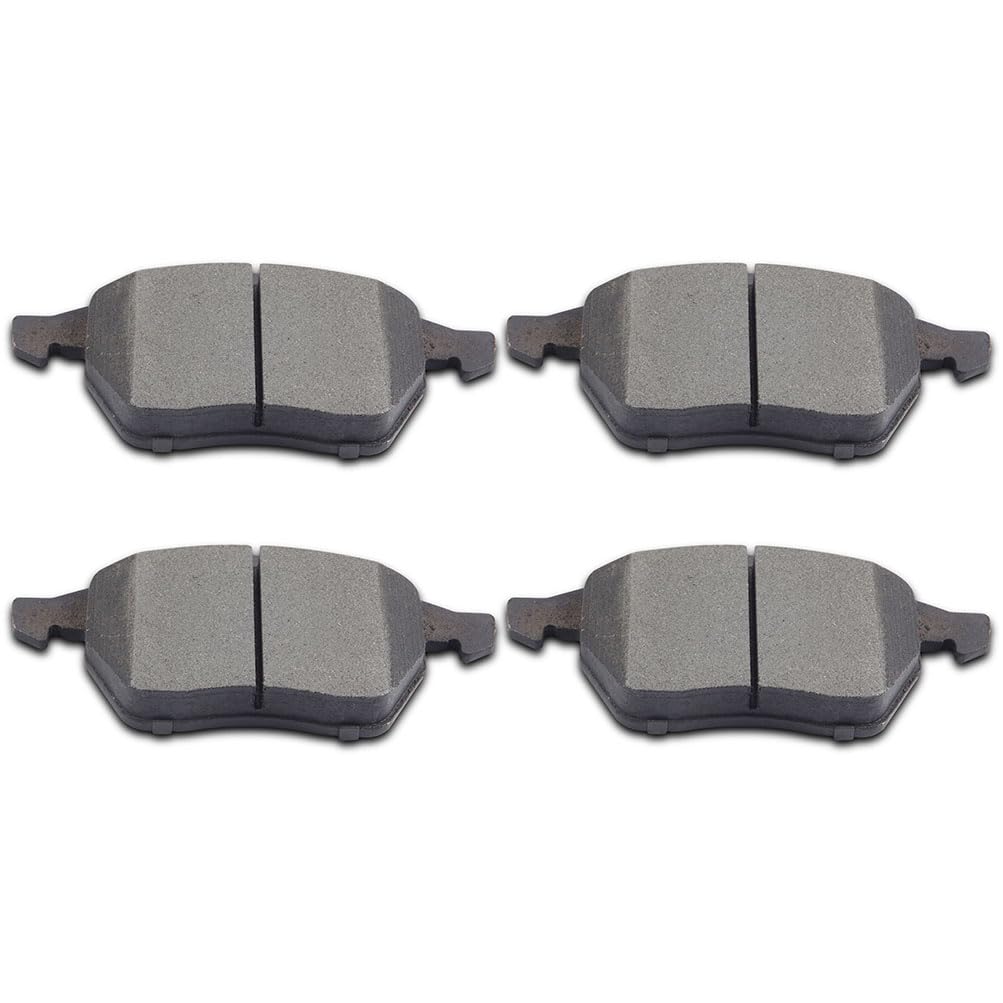Scitoo D840 Front Semi-Metal Brake Pads Sets Fit For Audi A4 1999-2008,For Audi A4 Quattro 1999-2006,For Audi A6 1998-2004,For A