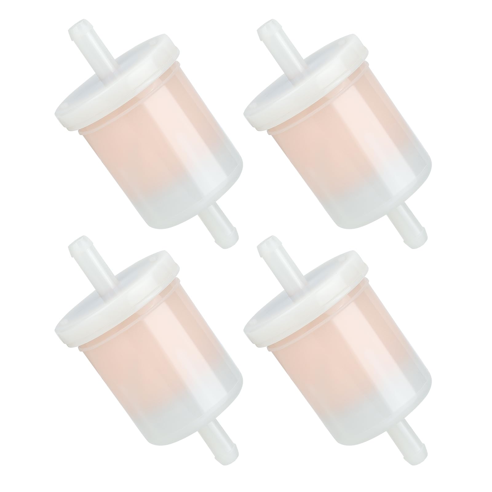 Harbot (Pack Of 4) 5/16 Inline Diesel Fuel Filter For Kubota 12581-43012 12581-43010 Diesel Gasoline Fuel Filter Bx22D Bx23D Bx24D Bx25 Bx1870 Bx1860 Bx1850D Bx1830D Bx1800D Kubota Fuel Filter