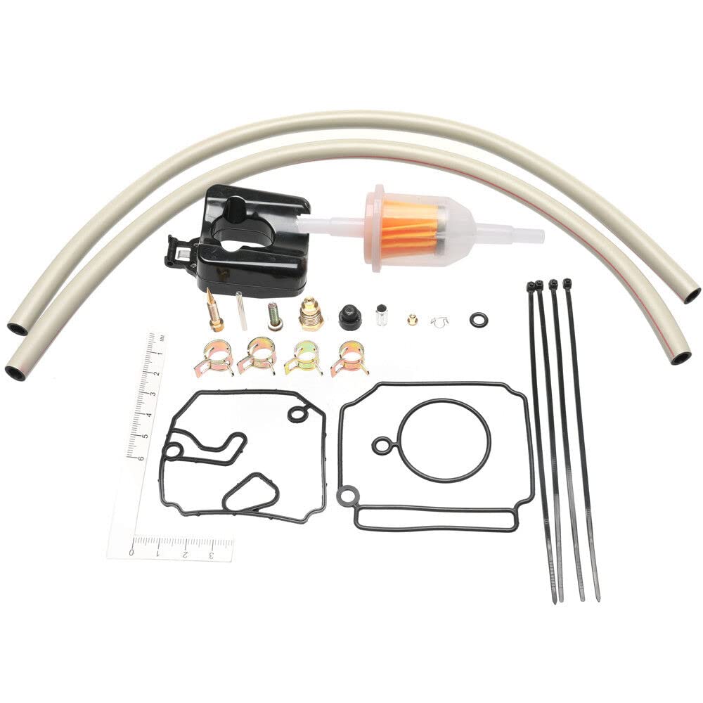 18-7768 Carburetor Repair Kit Replacement For 40-50Hp 2-Stroke Outboards Carburetor Replaces 6H4-W0093-03-00 6H4-W0093-02-00 Sierra