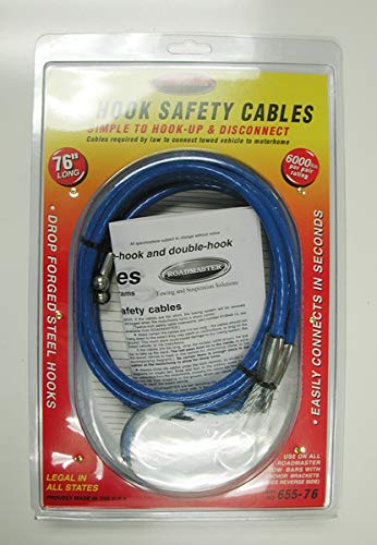 Roadmaster 655-76 Ez Hook 76 Inch Safety Cables - 1 Pair