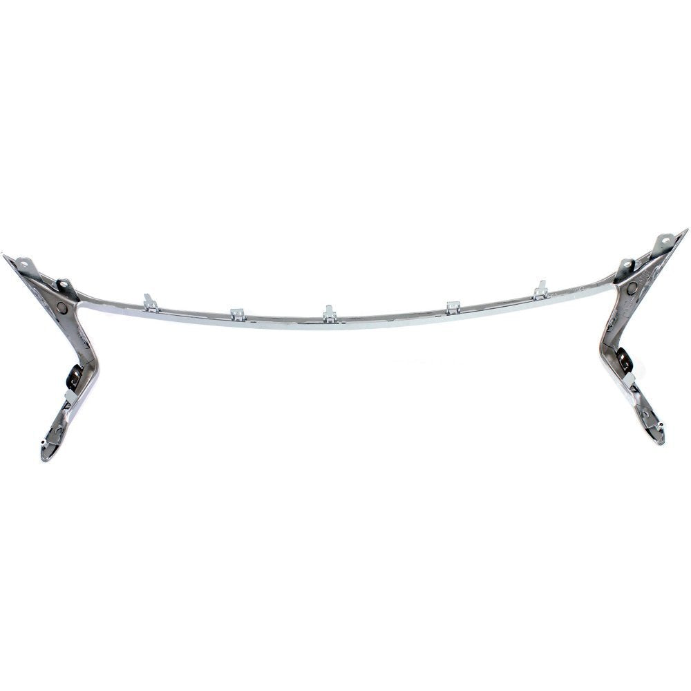Evan-Fischer Grille Trim Molding Compatible with 2013-2015 Lexus GS350 Plastic Chrome