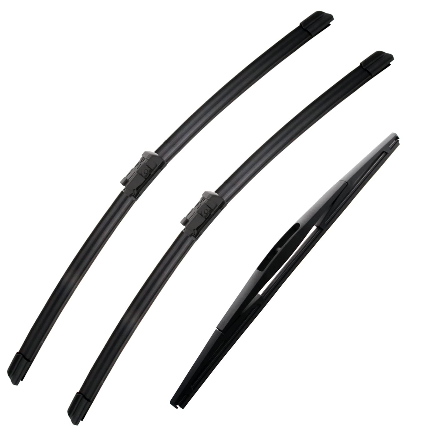 Sctioansn 3 Wipers Set-26''+17'' Front Windshield Wipers And 14'' Rear Wiper Blade For Subaru Forester 2019-2022-Factory Origina