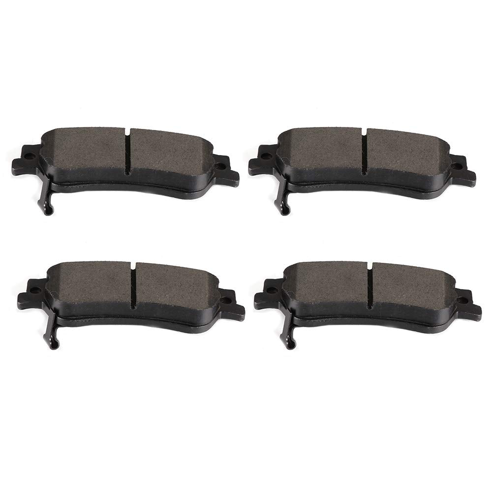 Cciyu D1352 Rear Ceramic Brake Pads Kits 4Pcs Fit For 2011-2017 For Chevrolet Caprice,2014 For Chevrolet Ss,2008-2009 For Pontia