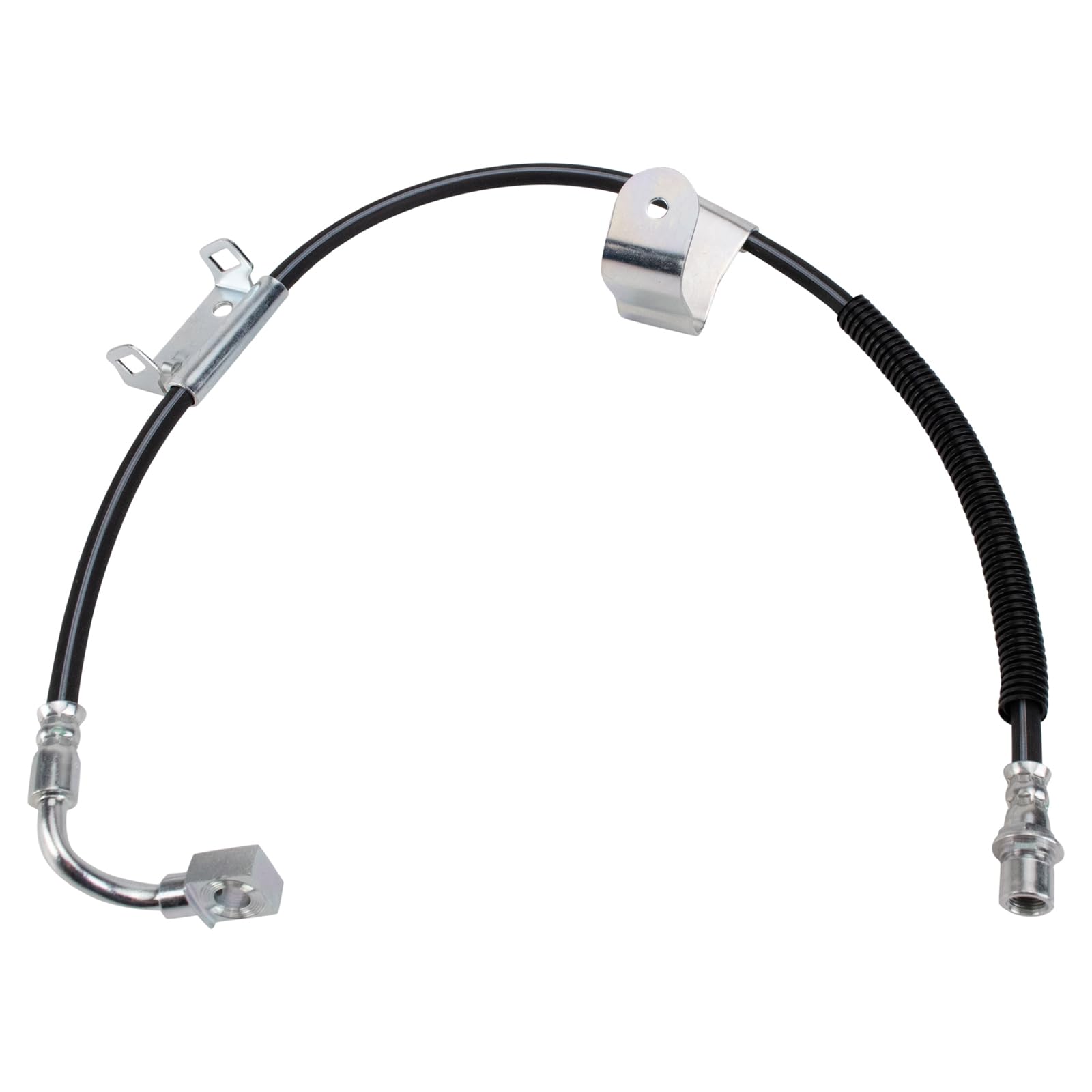 Trq Front Brake Hose Compatible With 00-07 Avalanche Silverado Suburban Sierra Yukon H2