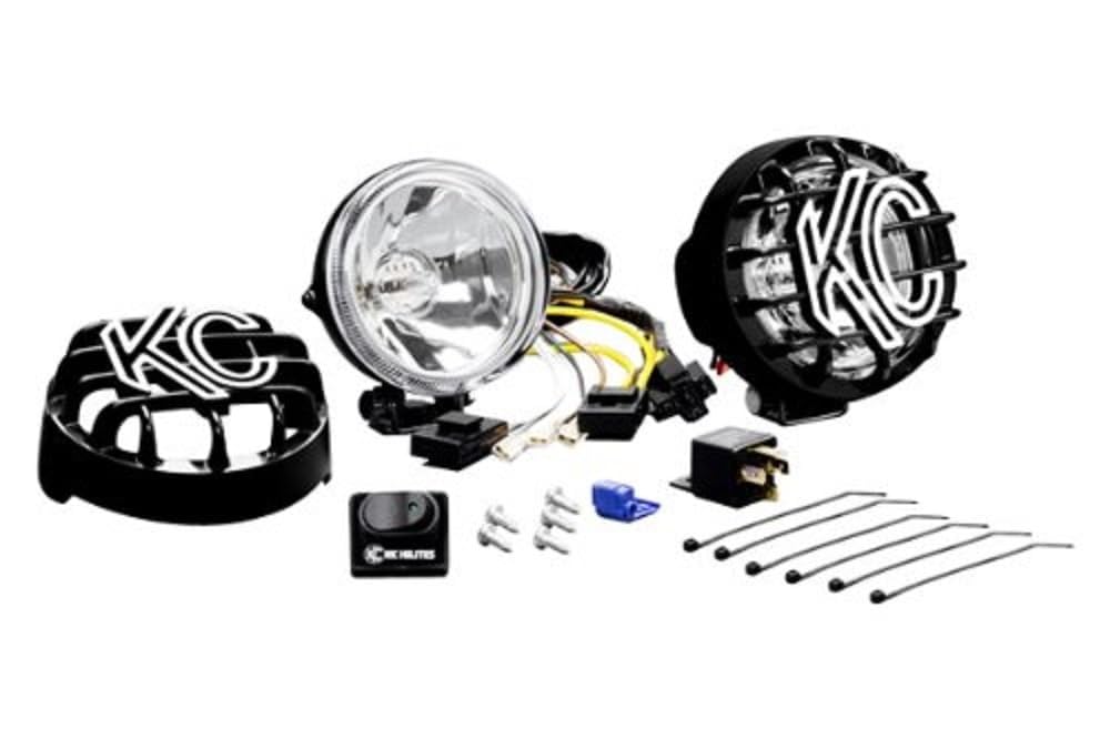 KC HiLiTES 490 Rally 400 4 55w Driving Light System,Black