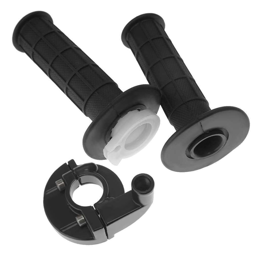 Throttle Tube Handle Bar Grip Casing Set Replacement for Yamaha YZ80 YZ85 YZ100 YZ125 YZ250