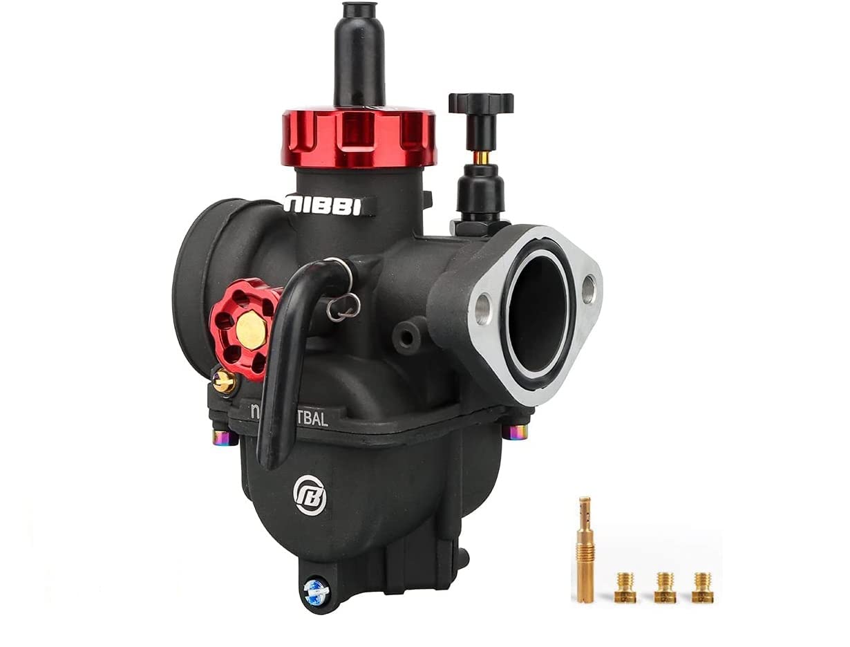 NIBBI Motorcycle Carburetor PE28FL Own Flange 150CC 200CC 250CC Carburetor 28mm With Carburetor Jets Fit Honda Yamaha Suzuki Kaw