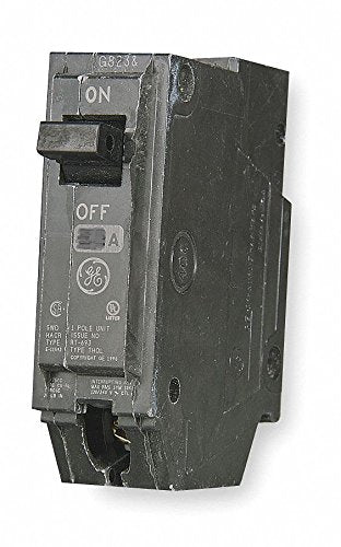 Ge Plug In Circuit Breaker, Thql, Number Of Poles 1, 30 Amps, 120/240Vac, Standard