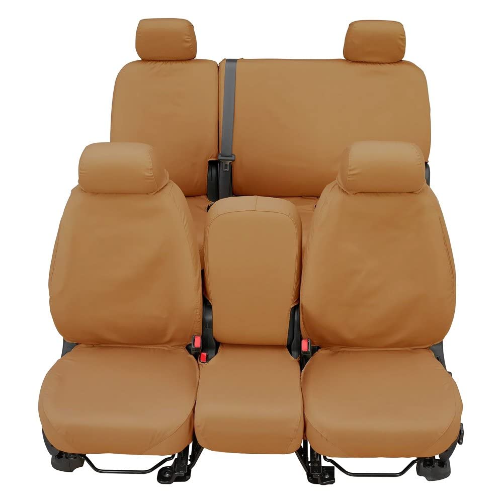 Covercraft Seatsaver Front Row Polycotton Tan Tan Ss2388Pctn