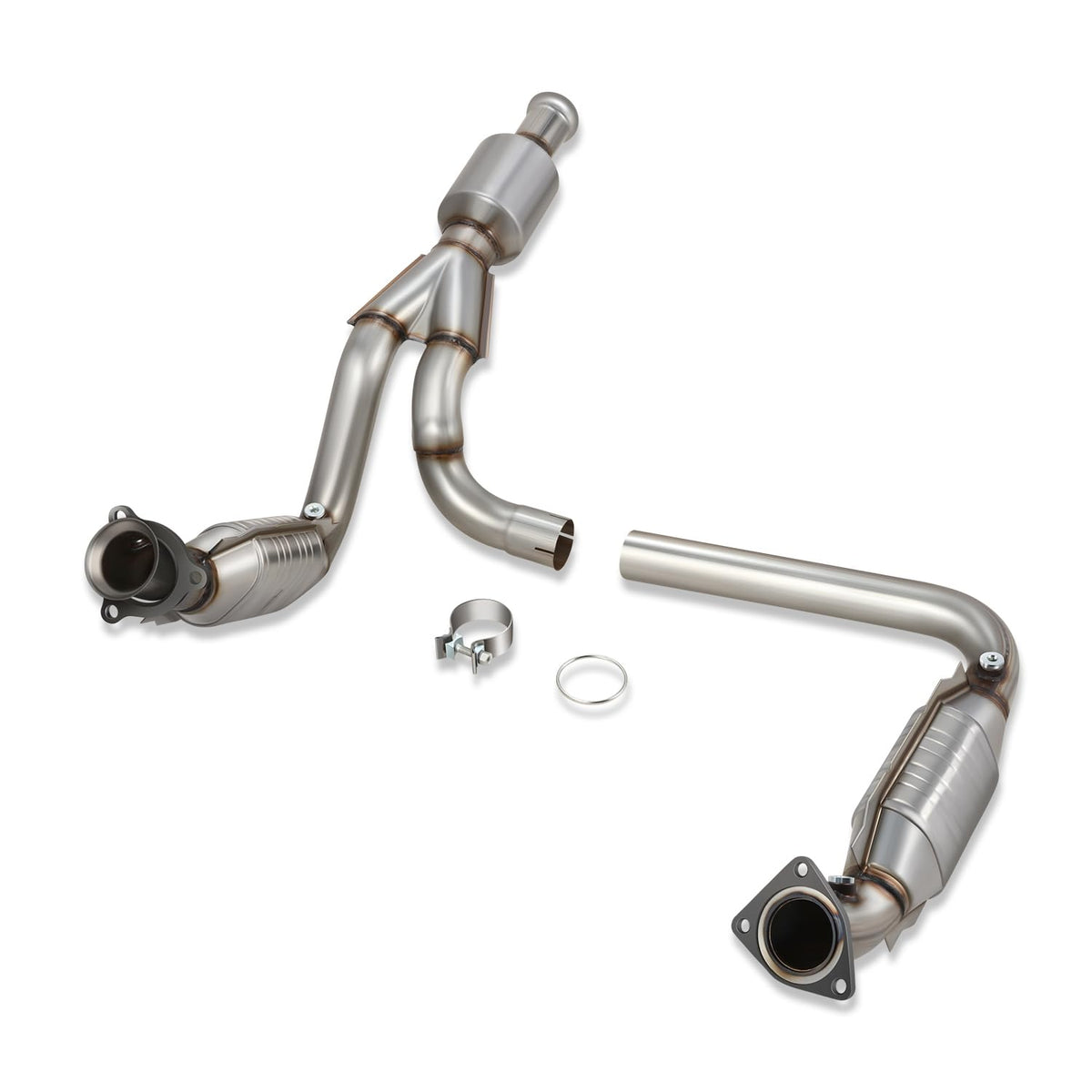 DNA MOTORING Factory Style Bolt-on Catalytic Converter Compatible with 09-13 Silverado Sierra 1500 Avalanche 4.3L 4.8L 5.3L 6.0L