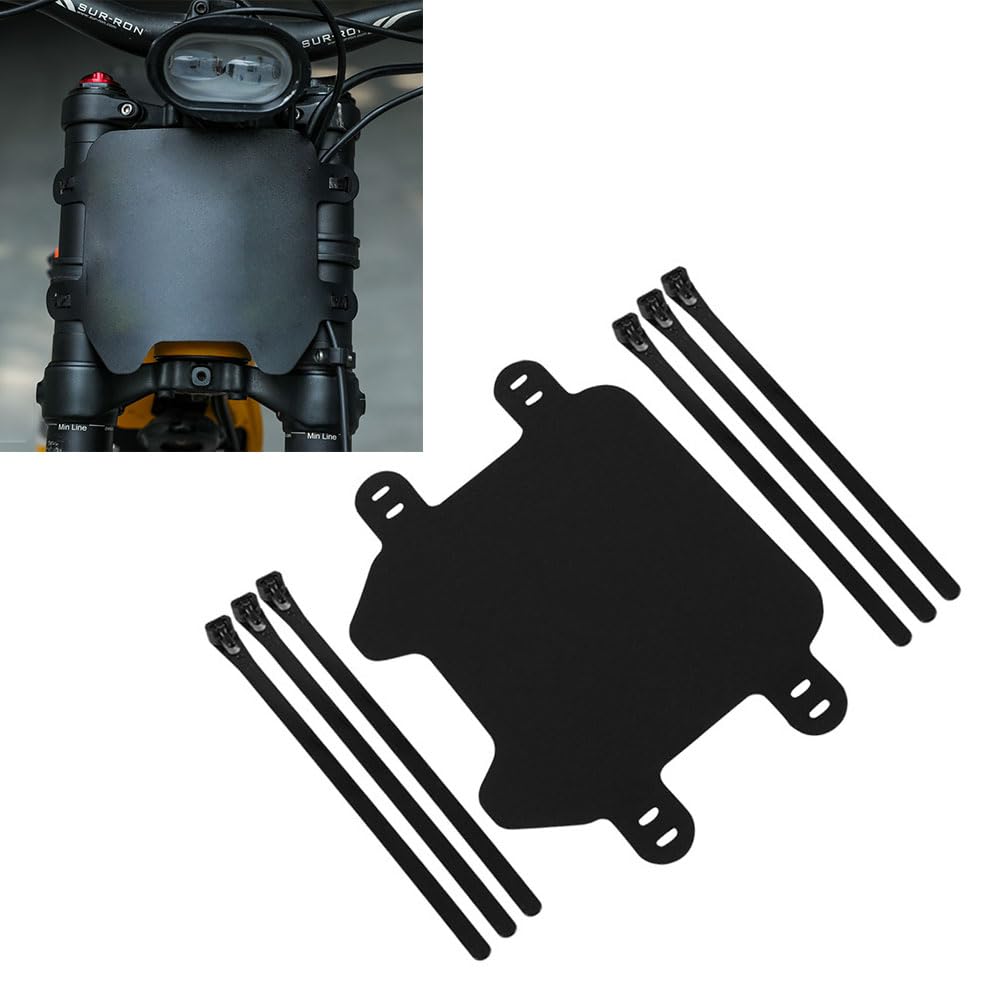 JXMOTONG Sur Ron Front Number Plate Electric Bike-Number Plate Motorcycle Plate ABS Plastic Replacement for SurRon/Light Bee/Sur