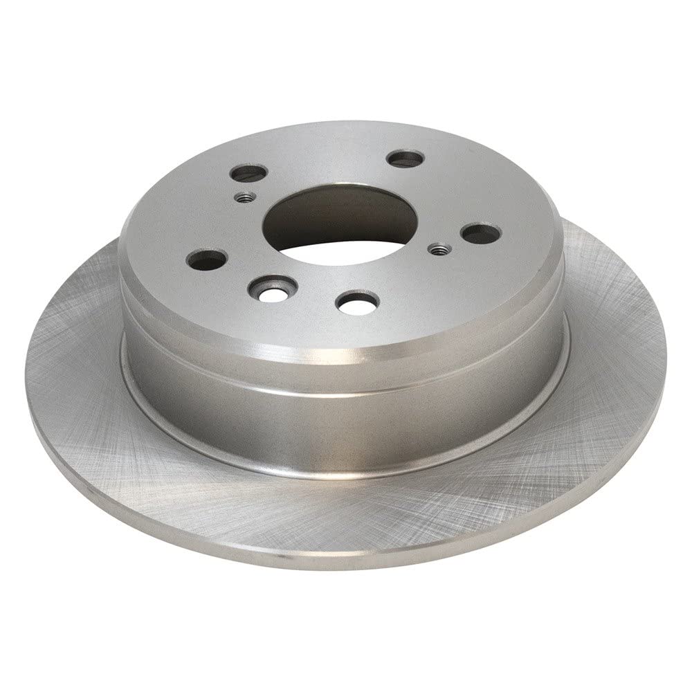 Trq Rear Brake Rotors Set Solid Compatible With 1997-2001 Lexus Es300 1992-2001 Toyota Camry 1999-2003 Solara