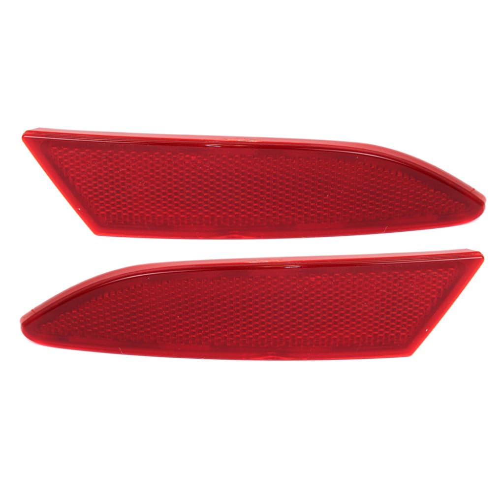 For Ford Focus Rear Reflector Unit 2012-2018 Pair Driver and Passenger Side Sedan/Hatchback 12-14 | Replacement For FO1184101, F