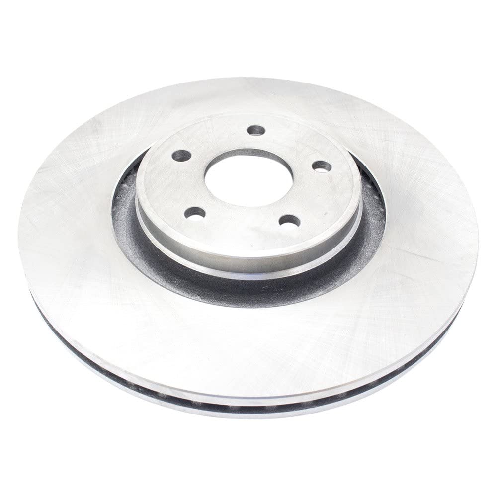 Trq Front Brake Rotors Set Vented Compatible With 2014-2018 Ford Focus 2015-2019 Lincoln Mkc